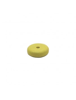 Rondelle céramique 8 mm jaune mat