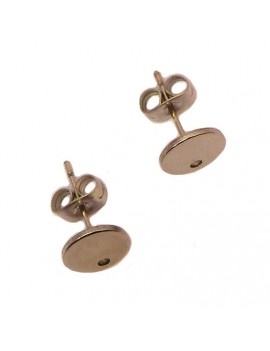 Boucles d'oreilles sequin 8 mm